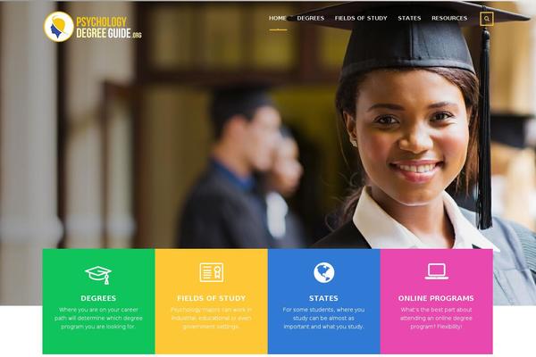 Masterstudy-child theme site design template sample