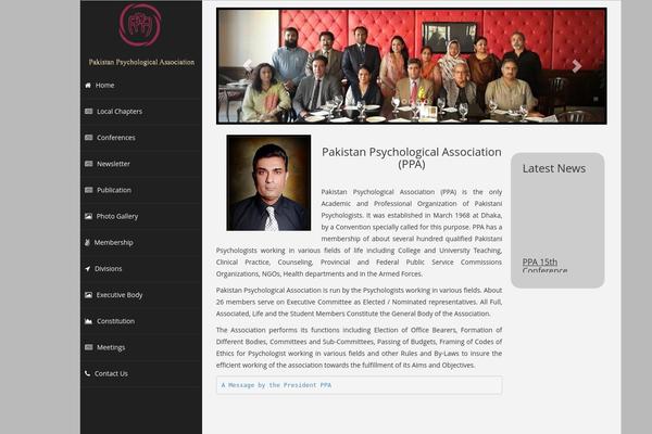 Academica theme site design template sample