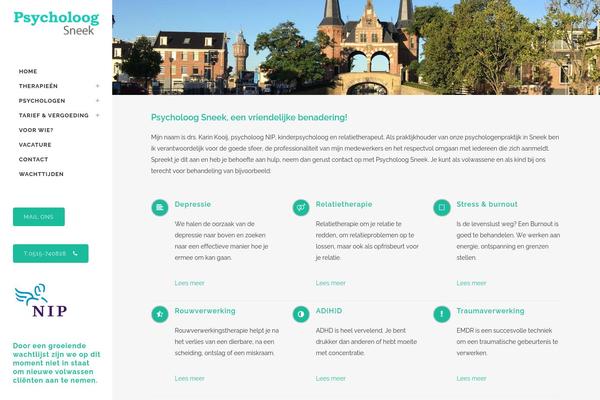 Bridge theme site design template sample