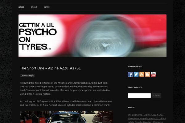 psychoontyres.co.uk site used Twentytwelve-dark