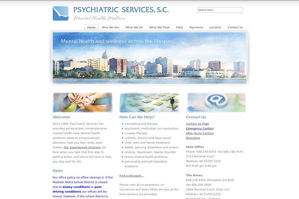 Cubit theme site design template sample