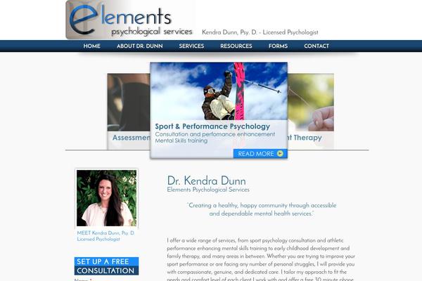 Twenty Twelve theme site design template sample