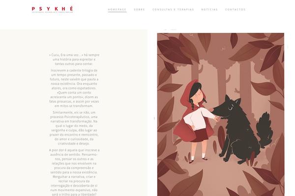 Curly theme site design template sample
