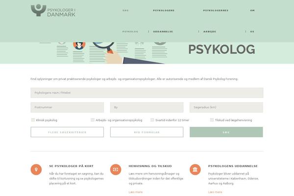 Stockholm Child theme site design template sample