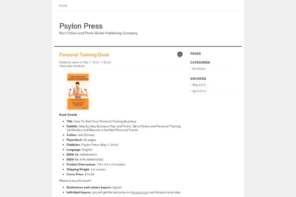 psylonpress.com site used Corporatesandbox