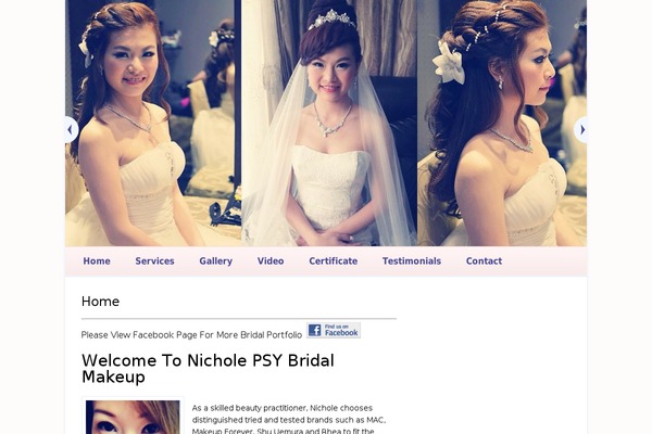 Wedding Bells theme site design template sample