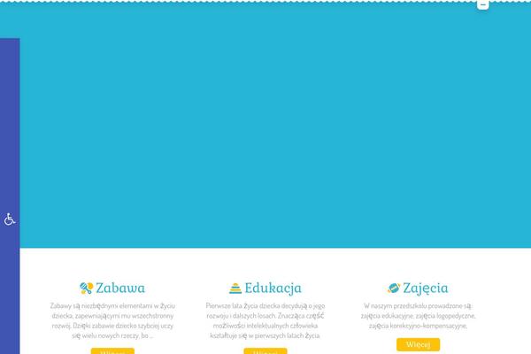 Kiddy theme site design template sample
