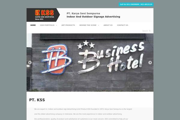 Neo theme site design template sample