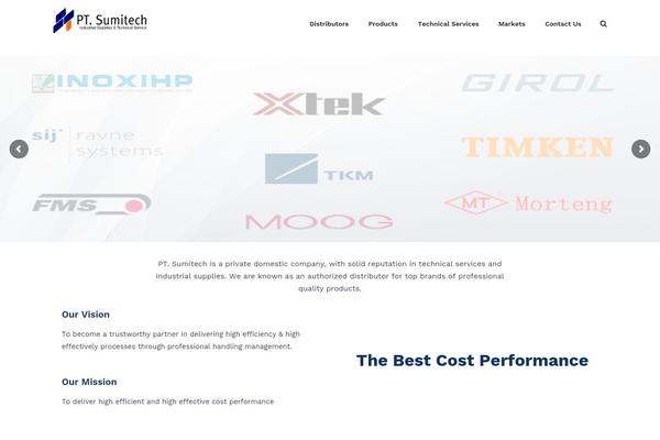 Site using Themesflat plugin