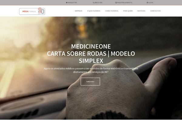 Site using Simple Sticky Footer plugin