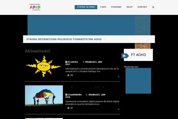 Aidreform theme site design template sample