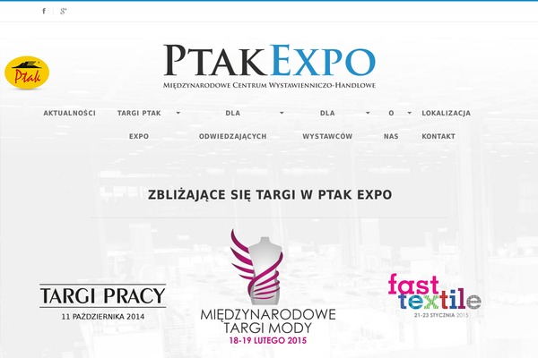 ptakexpo.com site used Timagazine