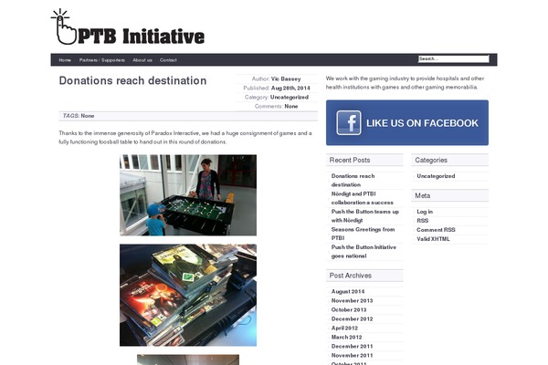 ptbinitiative.org site used Magatheme