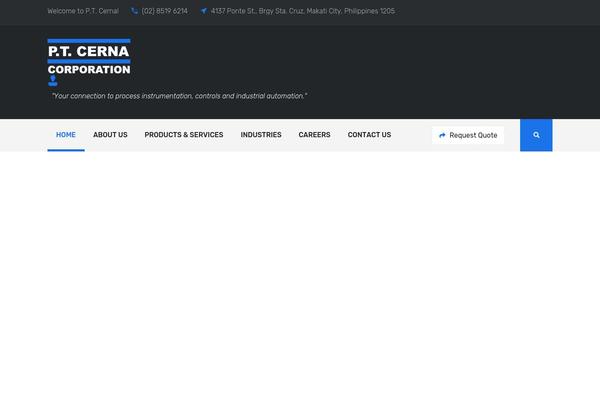ptcerna.com site used Industry