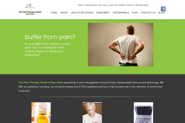 Care theme site design template sample