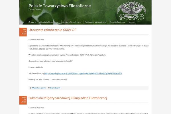 BirdTIPS theme site design template sample