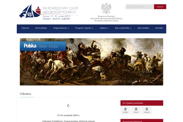 Site using WordPress Thumbnail Slider plugin