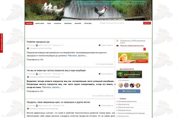Site using NS Category Widget plugin