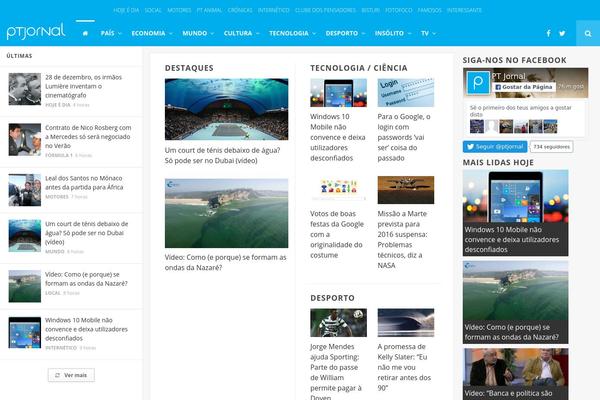 Site using KN Mobile ShareBar plugin