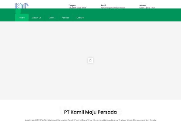 Ultra theme site design template sample