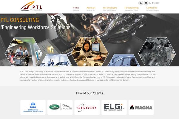 ptl theme websites examples