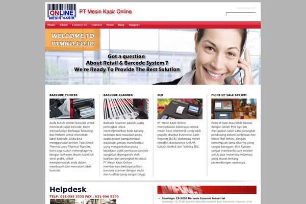 Hub theme site design template sample