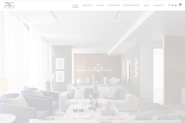 Ambient theme site design template sample