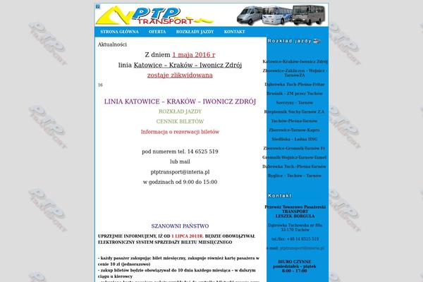 ptptransport.pl site used Ptp