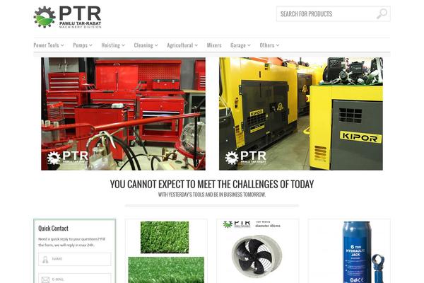 Bazar theme site design template sample