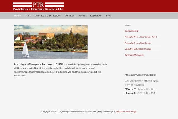 ptrnewbern.com site used Genesis-sample-master