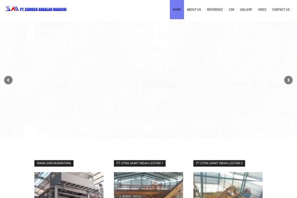 Site using Td-multi-purpose plugin