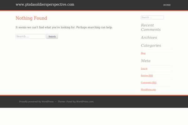 Panel theme site design template sample