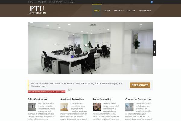 Nimble theme site design template sample