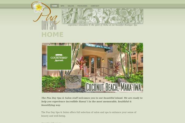 Coraline theme site design template sample