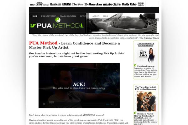 Vina theme site design template sample