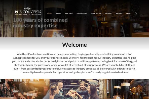 pubconcepts.ca site used Restorator