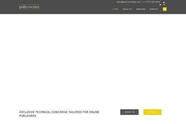 Onyx theme site design template sample