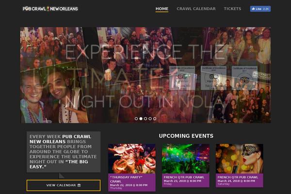 Eventory theme site design template sample