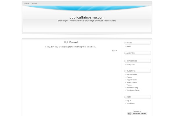 publicaffairs-sme.com site used Siteground-wp55