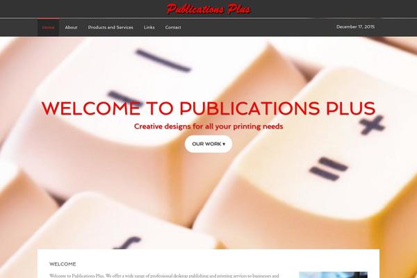 Agency Pro theme site design template sample