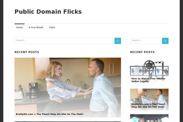 Maxwell theme site design template sample