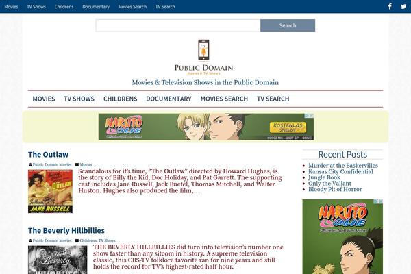 NewsFrame theme site design template sample