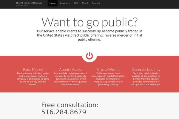 Ward theme site design template sample
