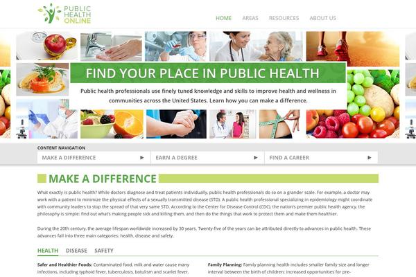 Site using Xyz-schools plugin