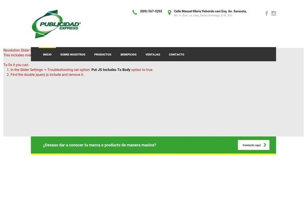 publicidadexpress.com.do site used Publicidadexpress