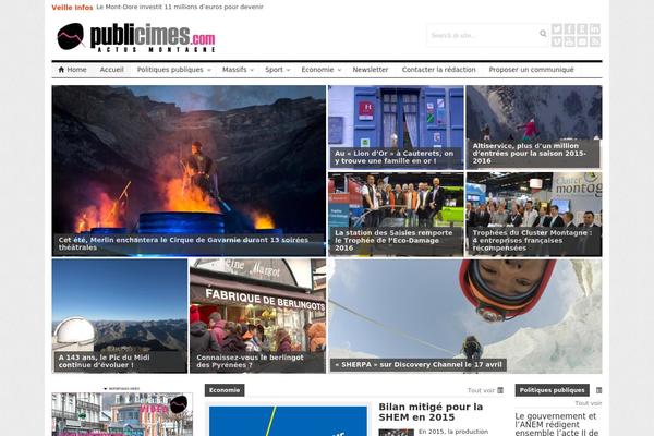 Site using Gabfire Widget Pack plugin
