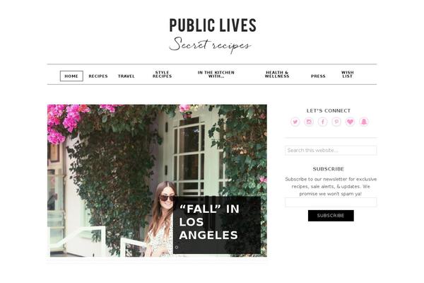 Site using Nemus Slider plugin