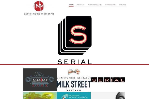 Vanguard theme site design template sample