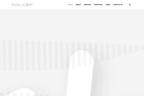 Ava theme site design template sample
