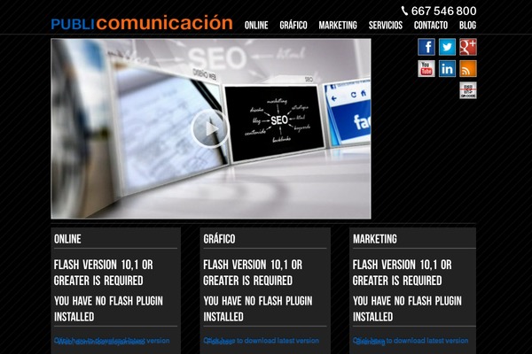 Smallfolio theme site design template sample